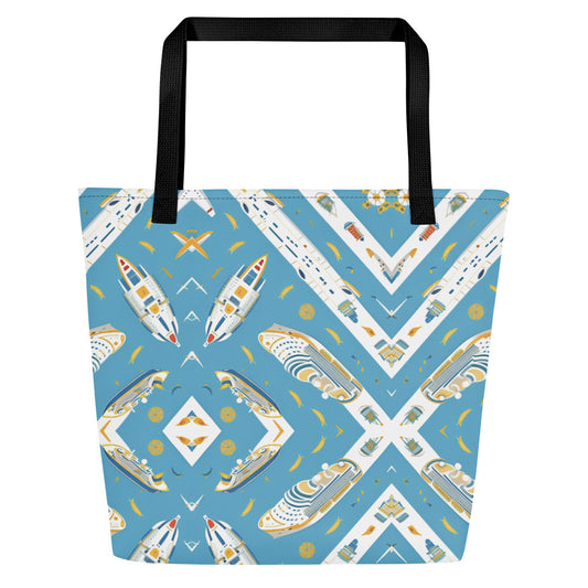 All-Over Print Large Tote Bag