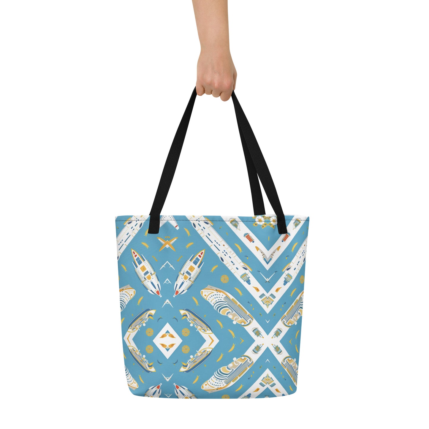 All-Over Print Large Tote Bag