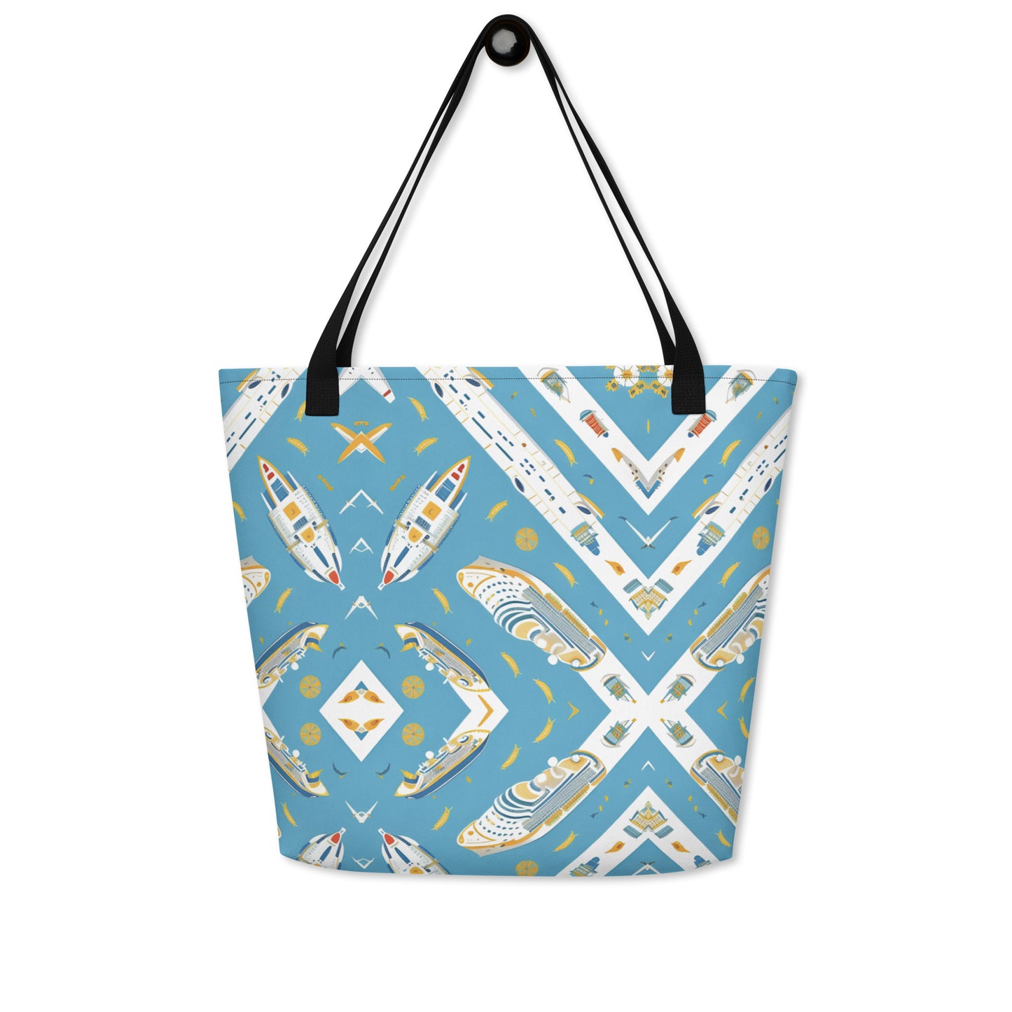 All-Over Print Large Tote Bag