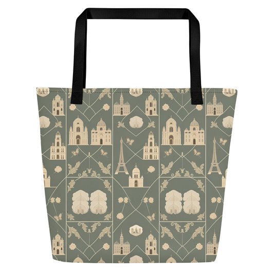 All-Over Print Large Tote Bag