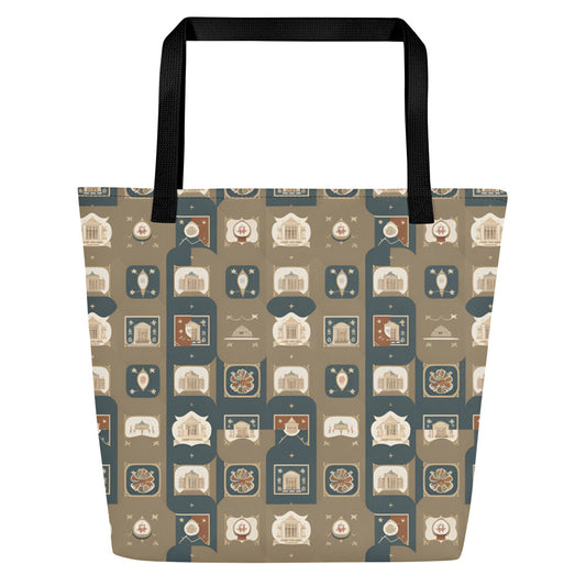 All-Over Print Large Tote Bag