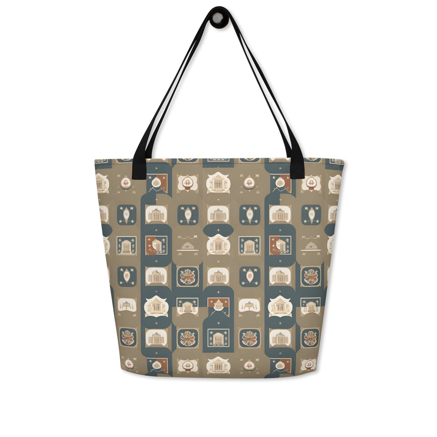 All-Over Print Large Tote Bag