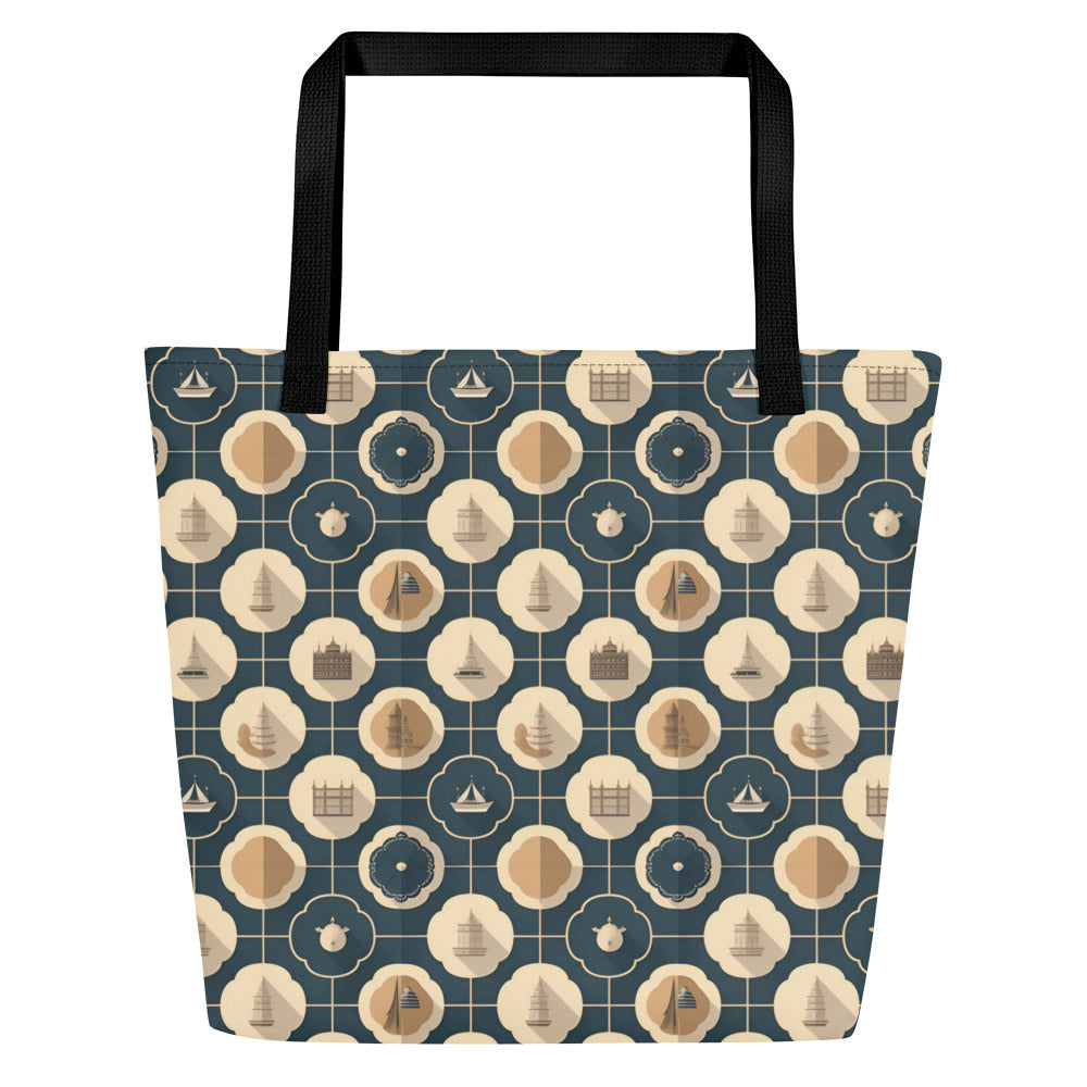 All-Over Print Large Tote Bag