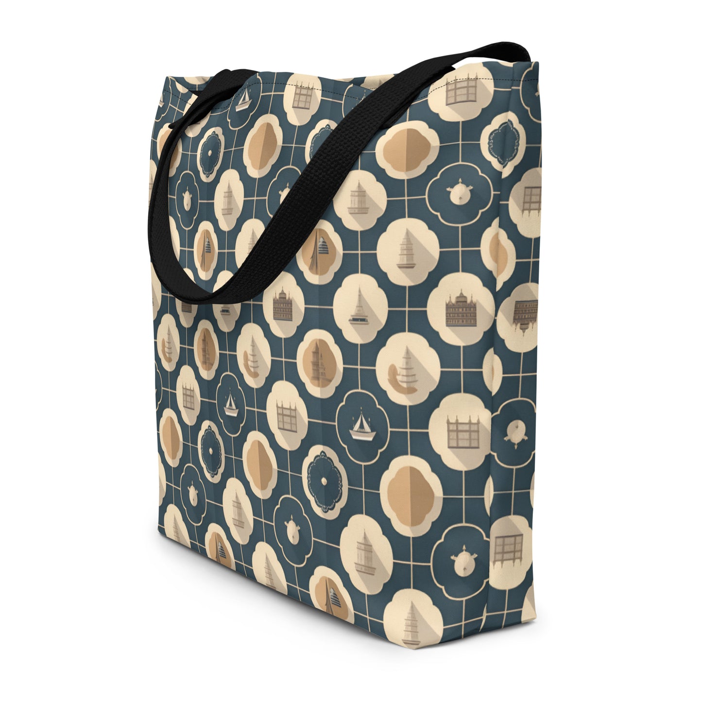 All-Over Print Large Tote Bag