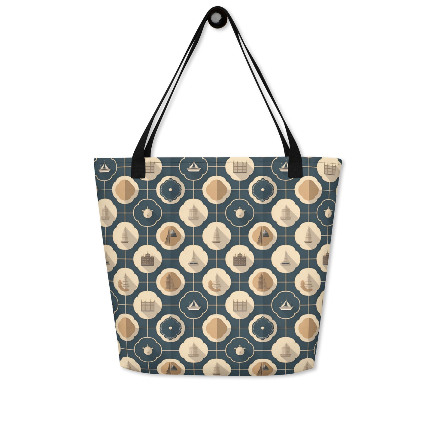 All-Over Print Large Tote Bag