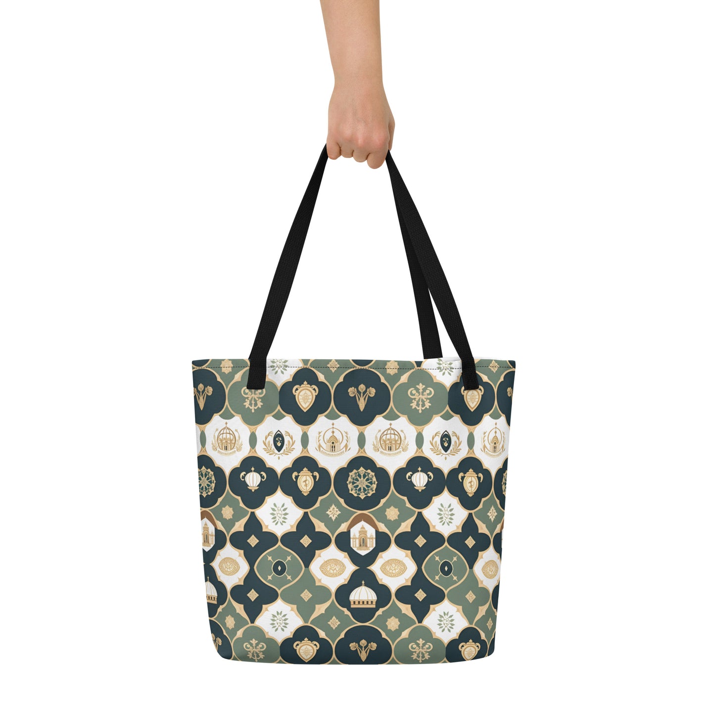 All-Over Print Large Tote Bag