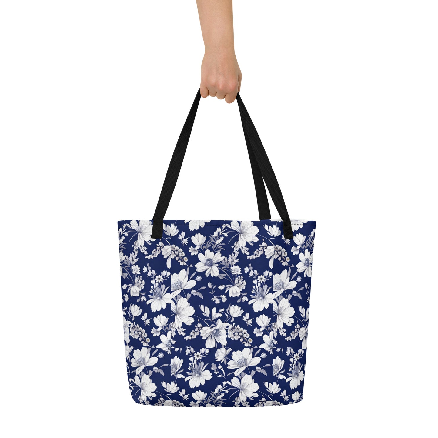 All-Over Print Large Tote Bag