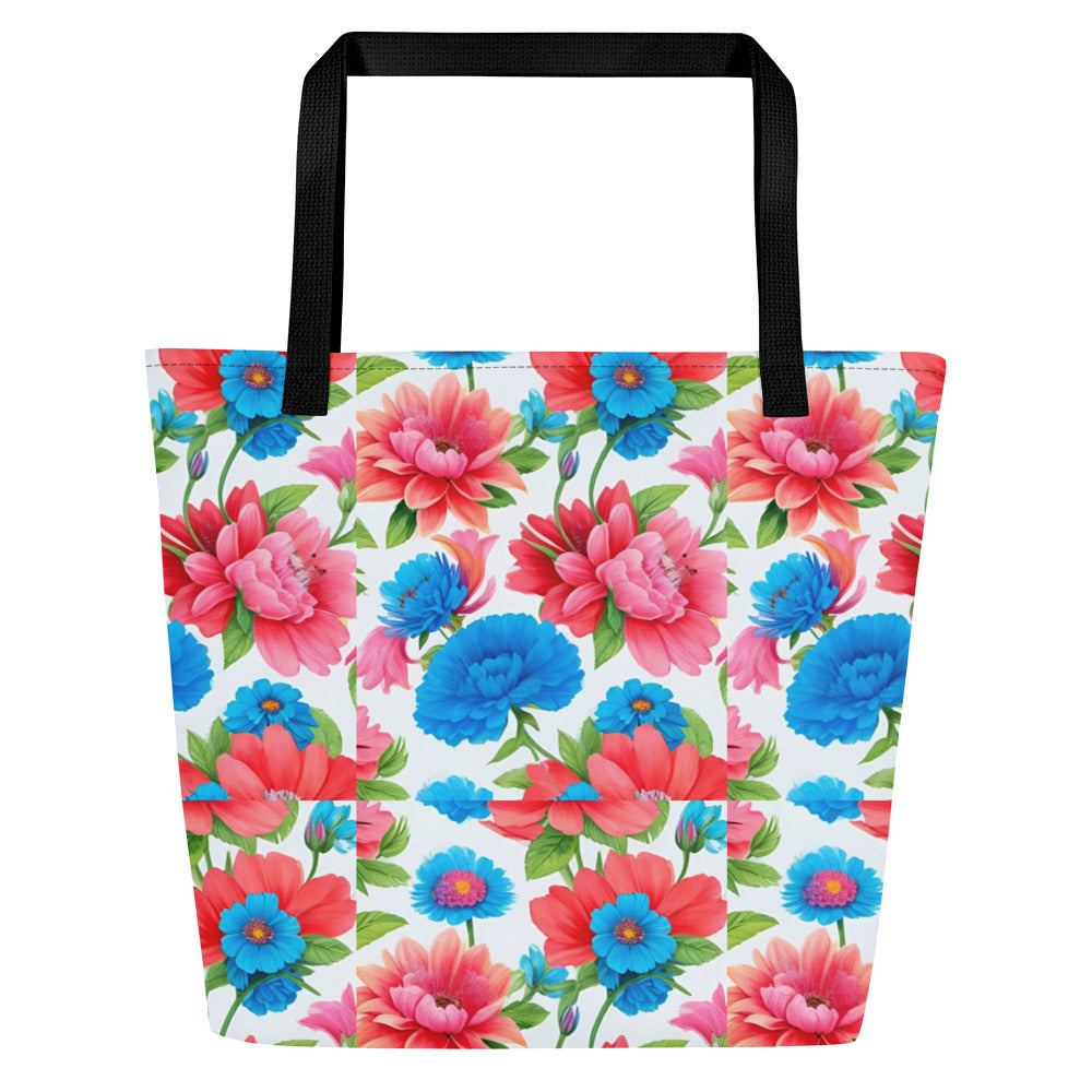 All-Over Print Large Tote Bag