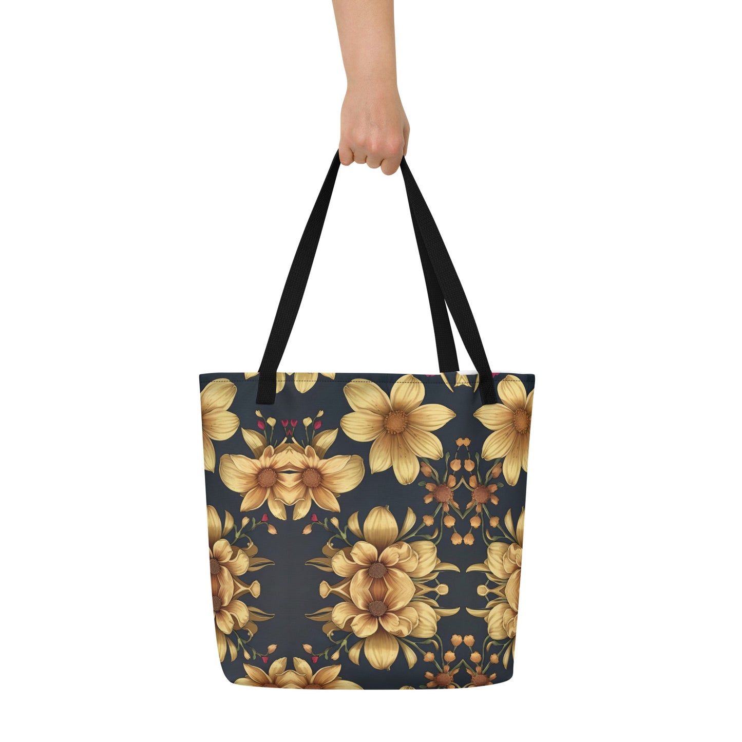 All-Over Print Large Tote Bag