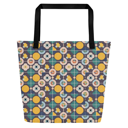 All-Over Print Large Tote Bag