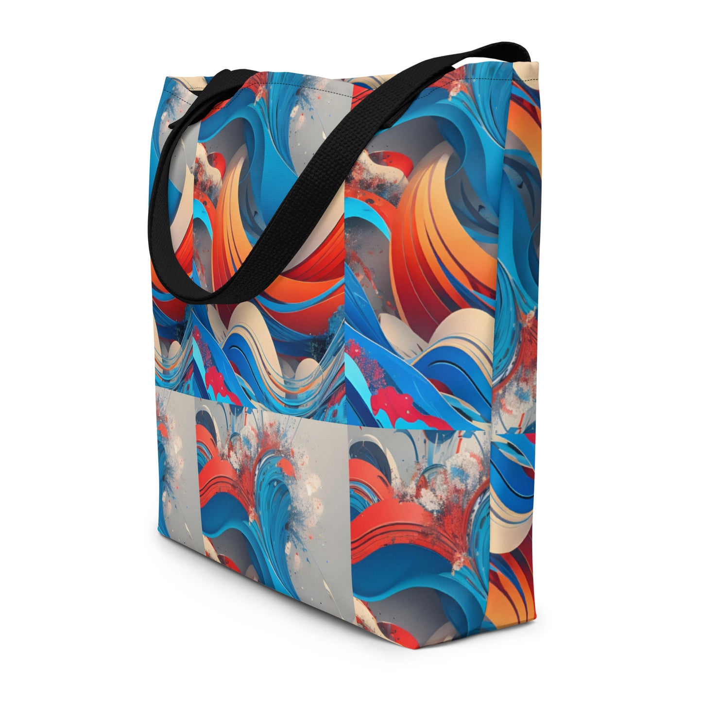 All-Over Print Large Tote Bag