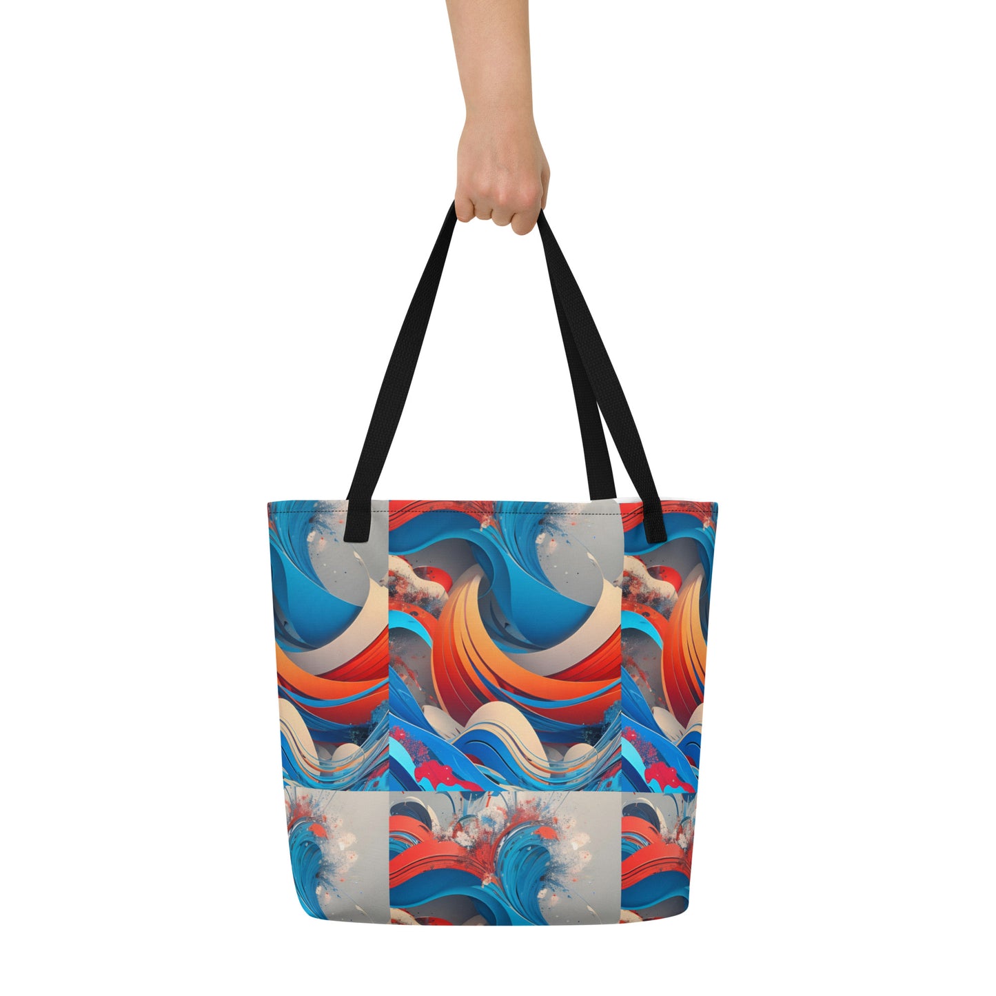 All-Over Print Large Tote Bag