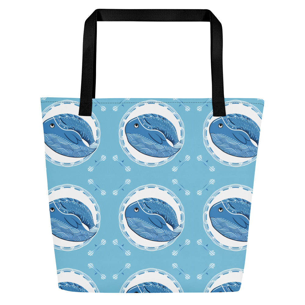 All-Over Print Large Tote Bag