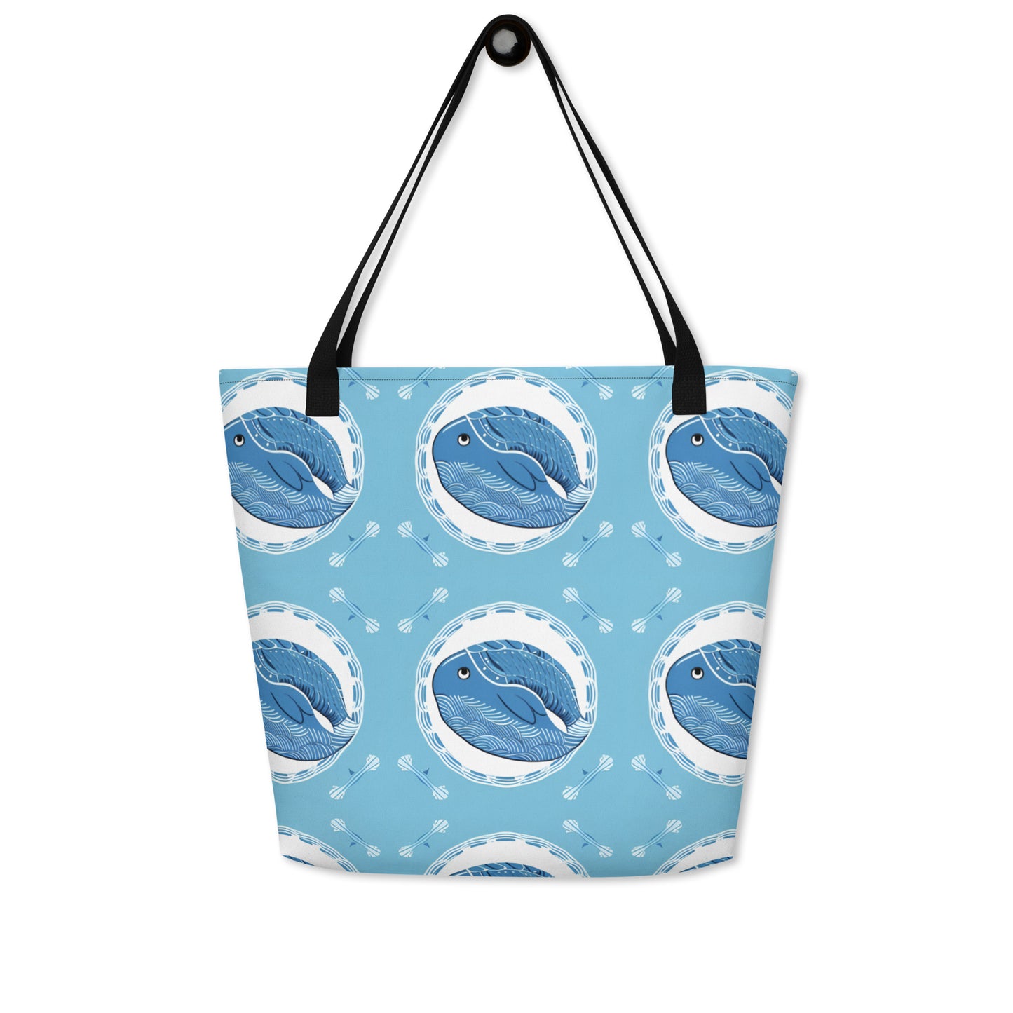 All-Over Print Large Tote Bag