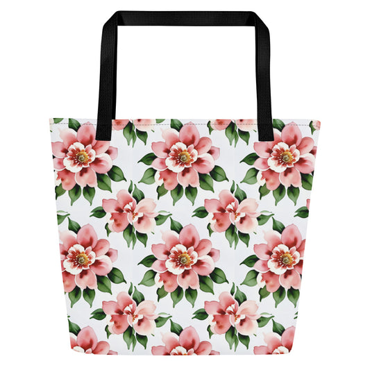 All-Over Print Large Tote Bag