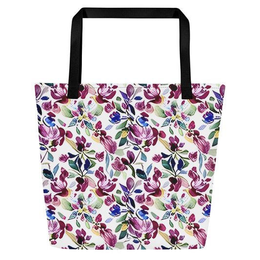 All-Over Print Large Tote Bag