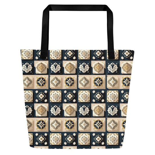 All-Over Print Large Tote Bag