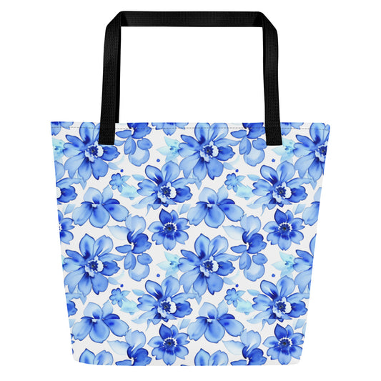 All-Over Print Large Tote Bag