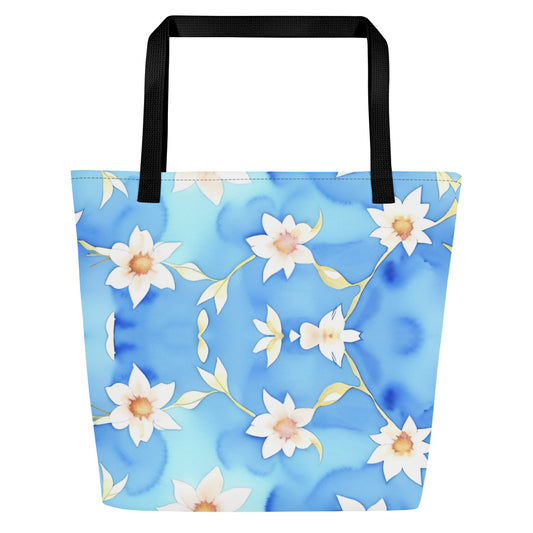 All-Over Print Large Tote Bag