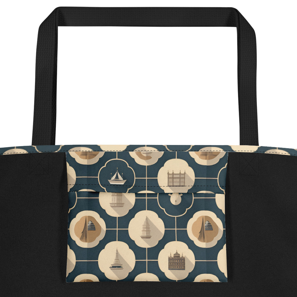 All-Over Print Large Tote Bag