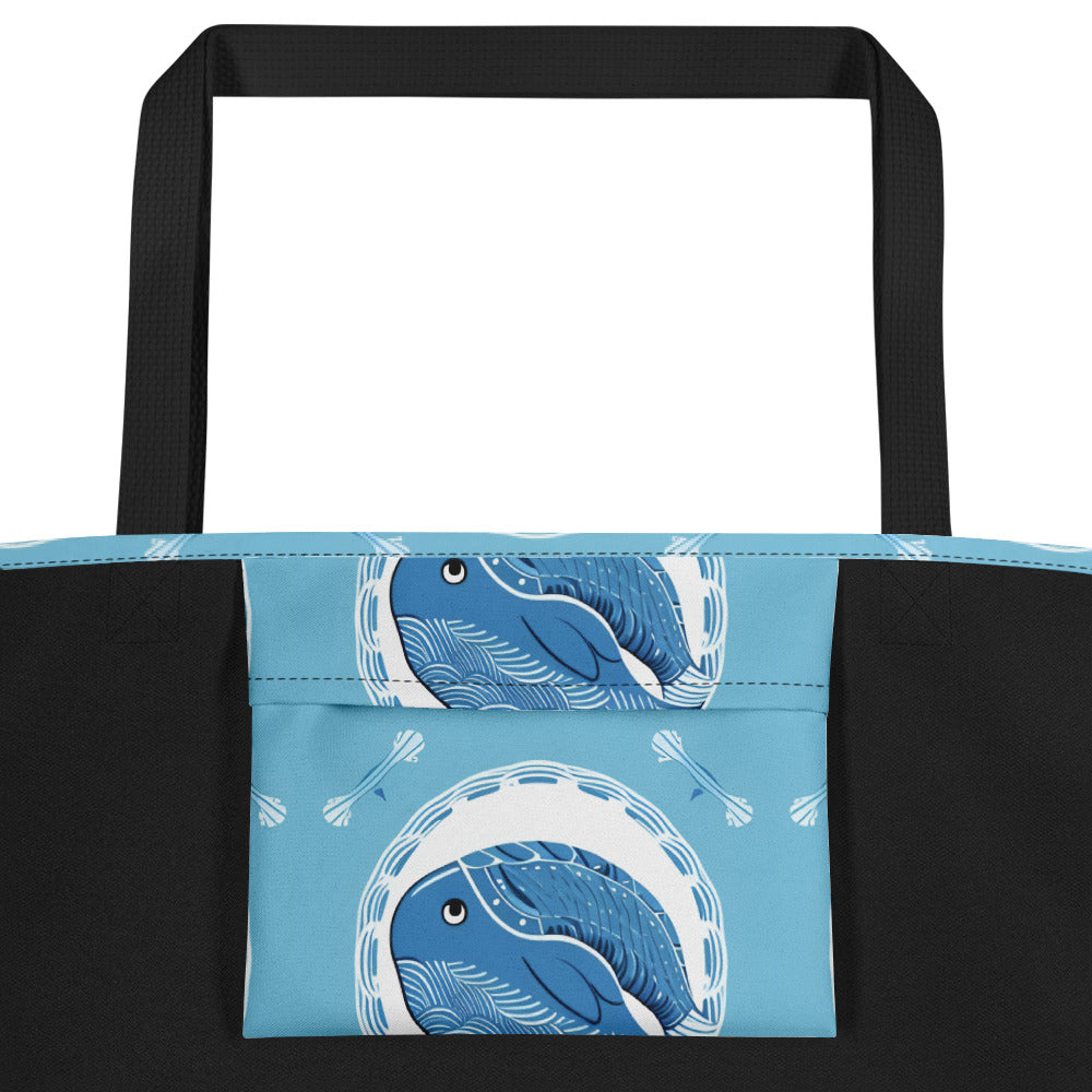 All-Over Print Large Tote Bag