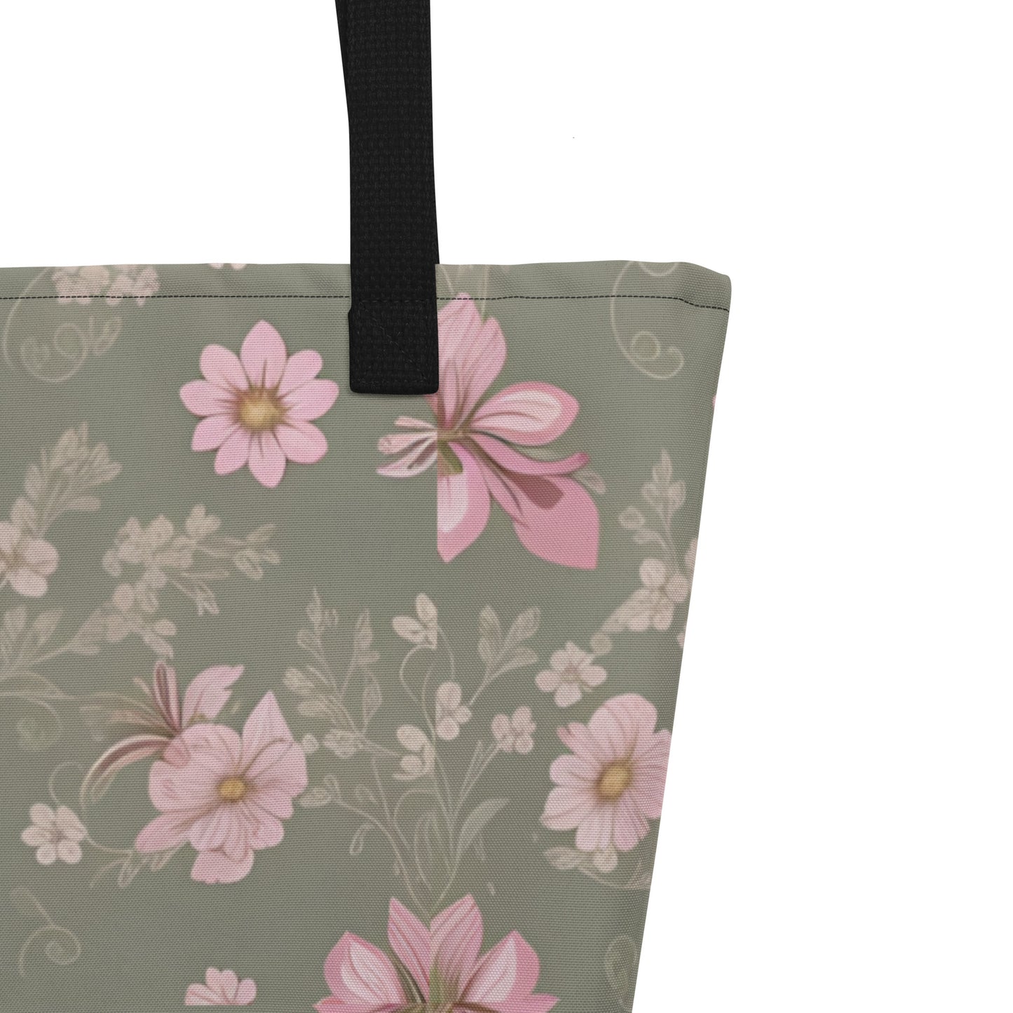 All-Over Print Large Tote Bag