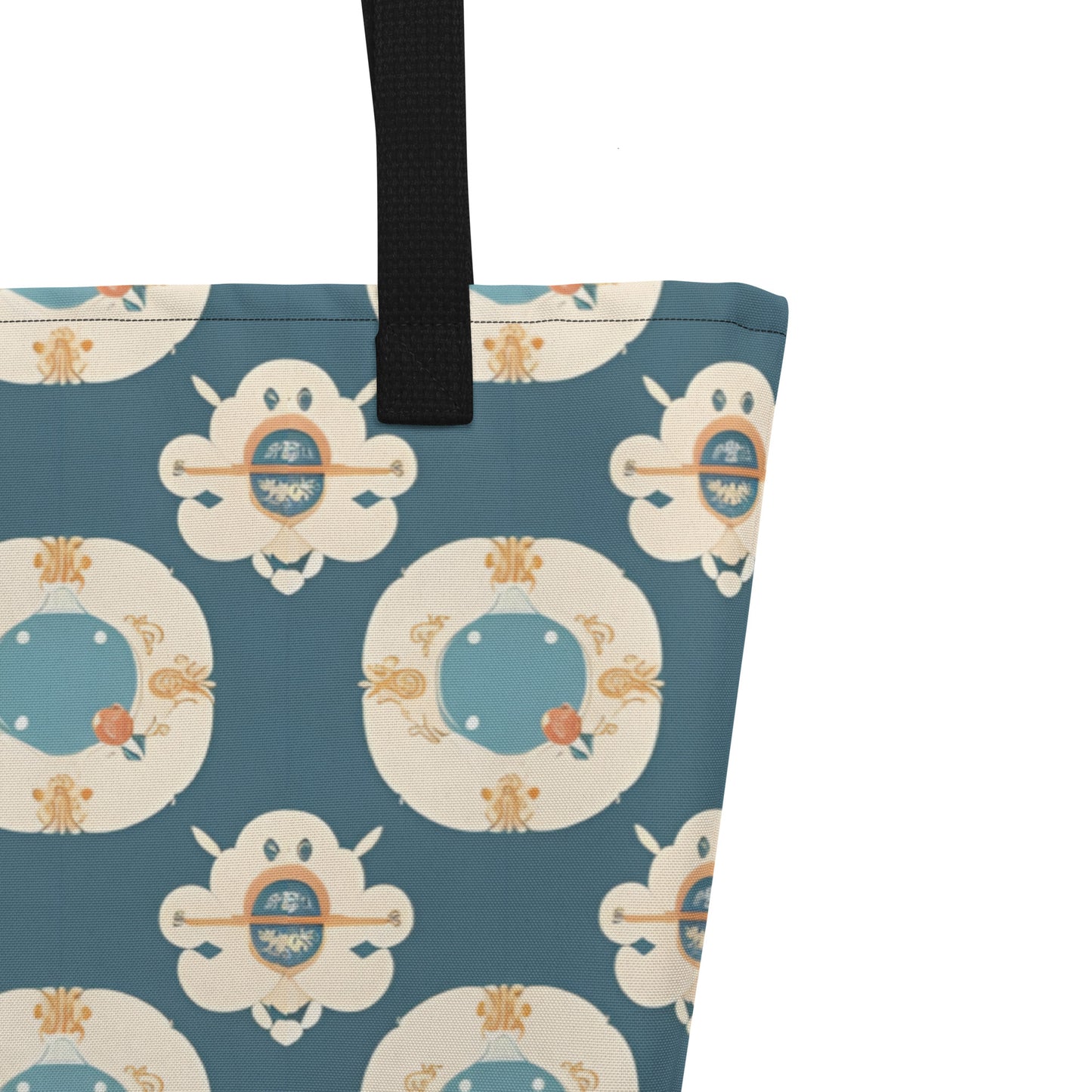 All-Over Print Large Tote Bag