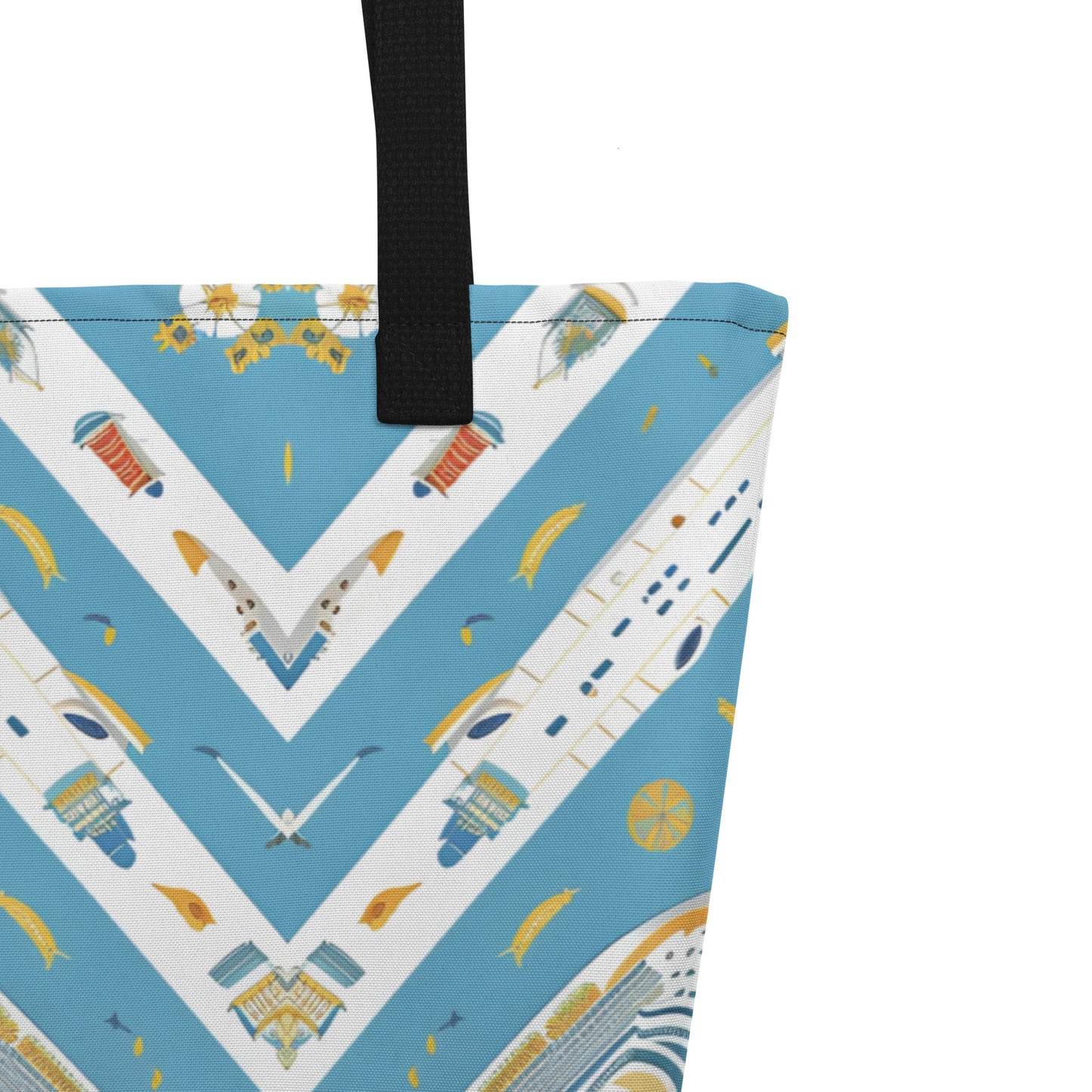 All-Over Print Large Tote Bag