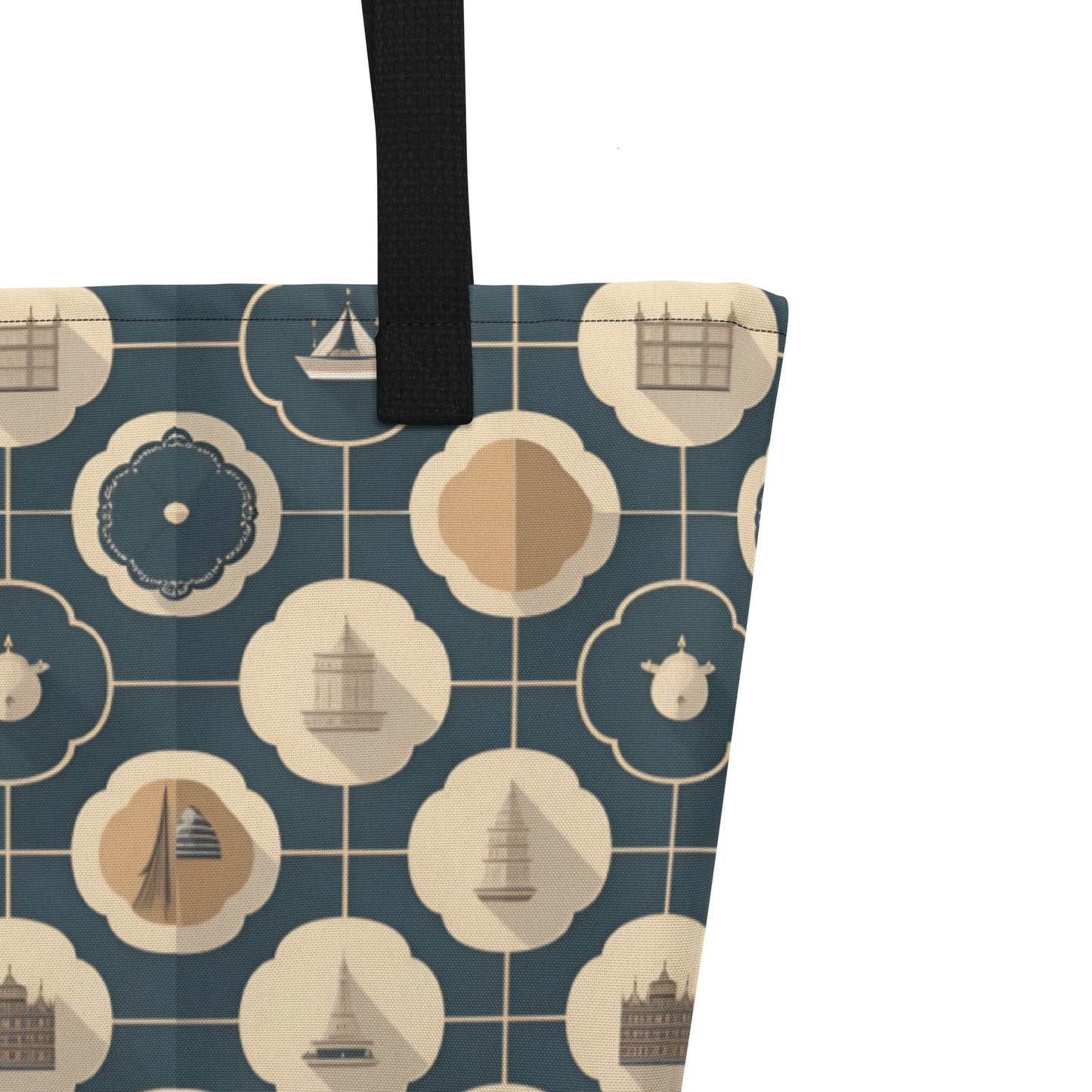 All-Over Print Large Tote Bag