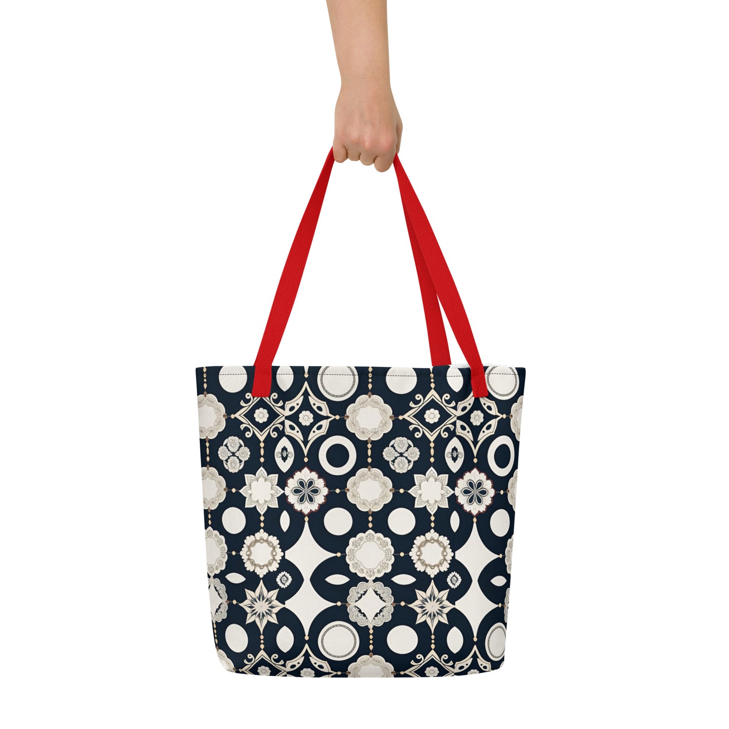 All-Over Print Large Tote Bag