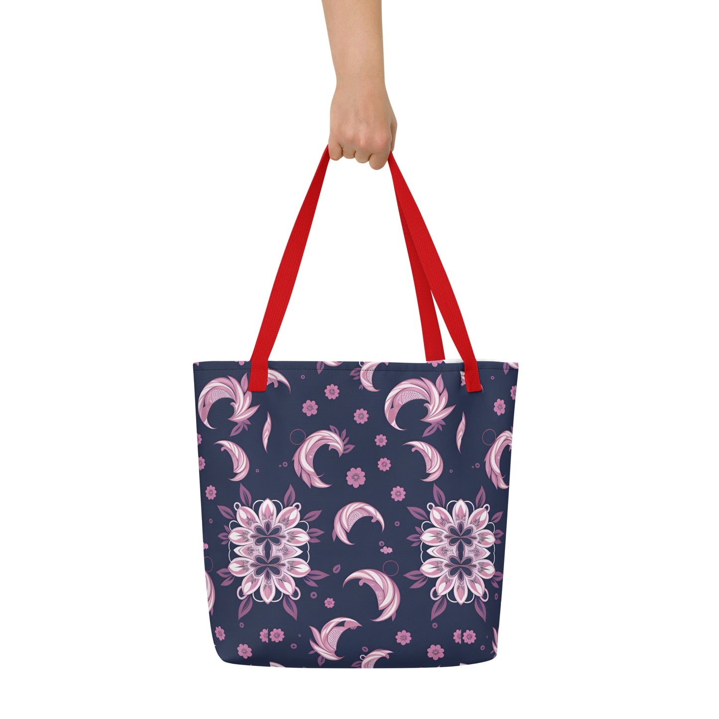 All-Over Print Large Tote Bag