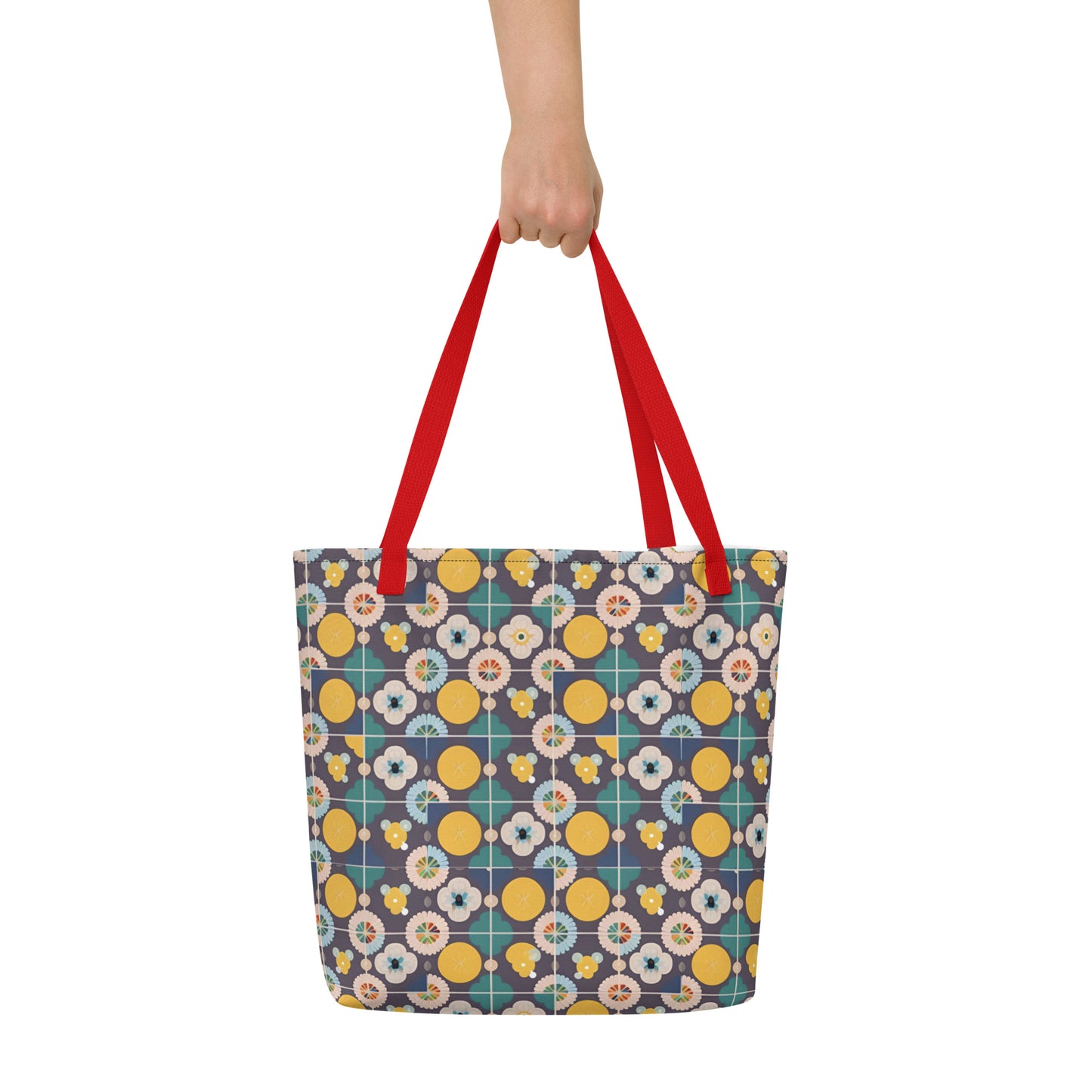 All-Over Print Large Tote Bag