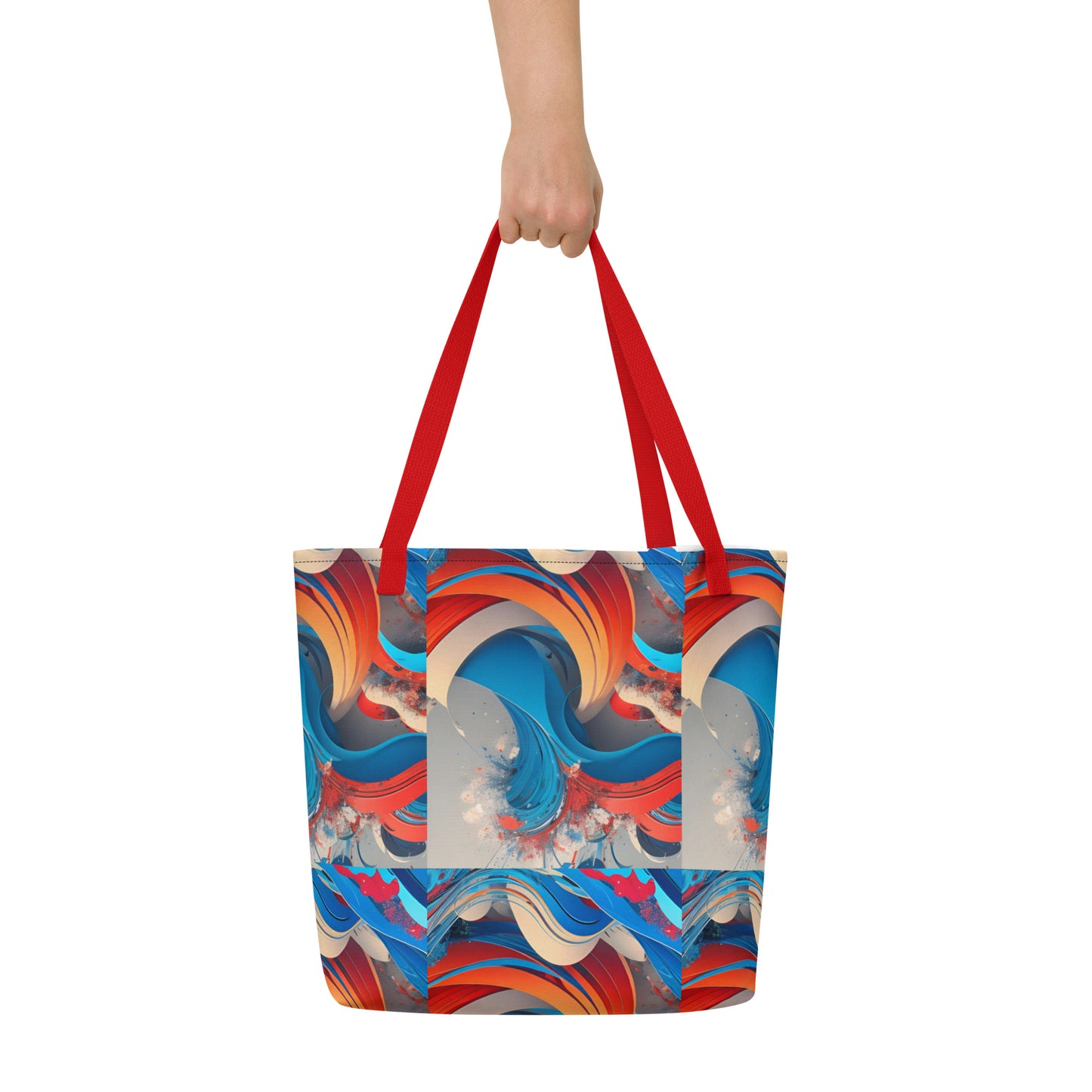 All-Over Print Large Tote Bag