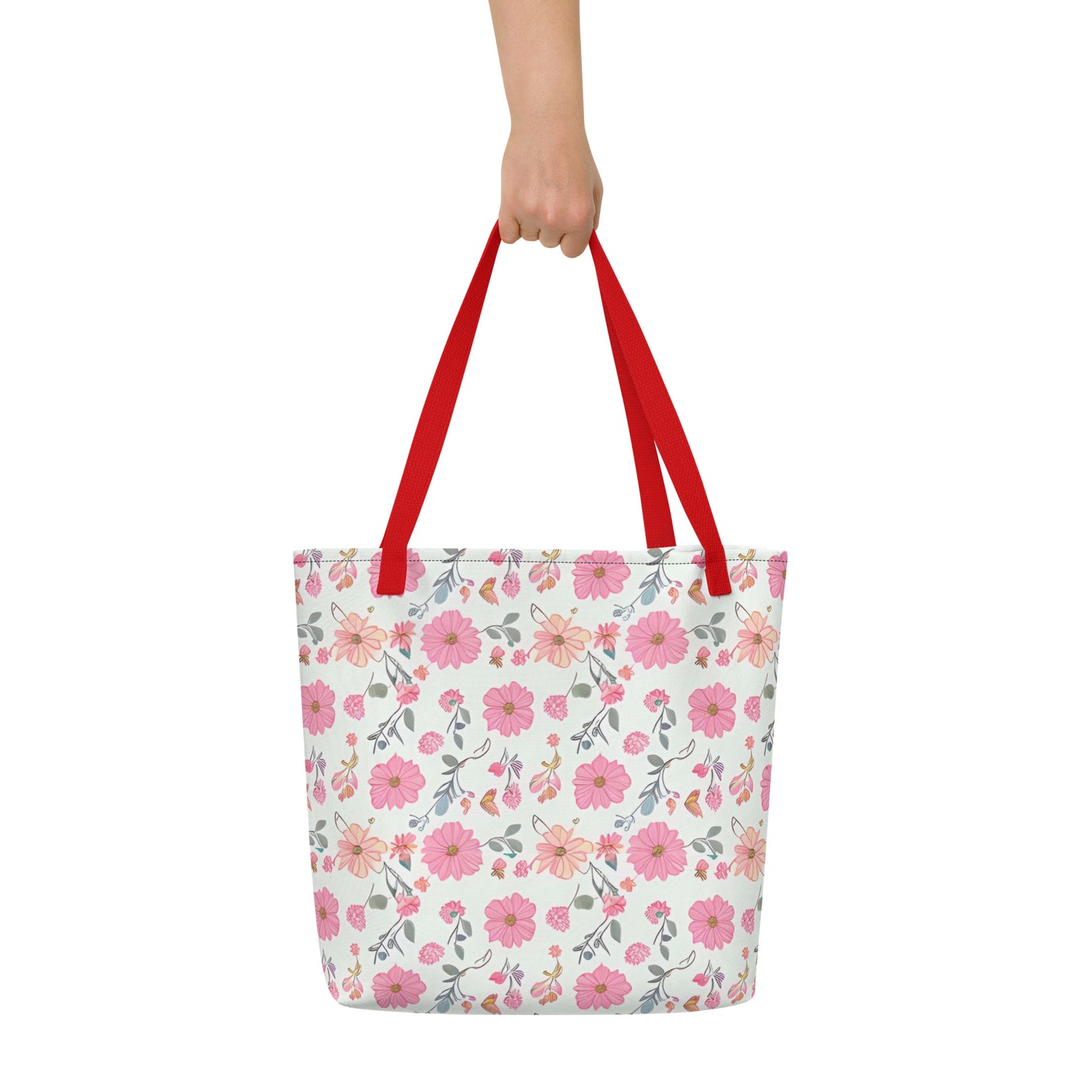 All-Over Print Large Tote Bag