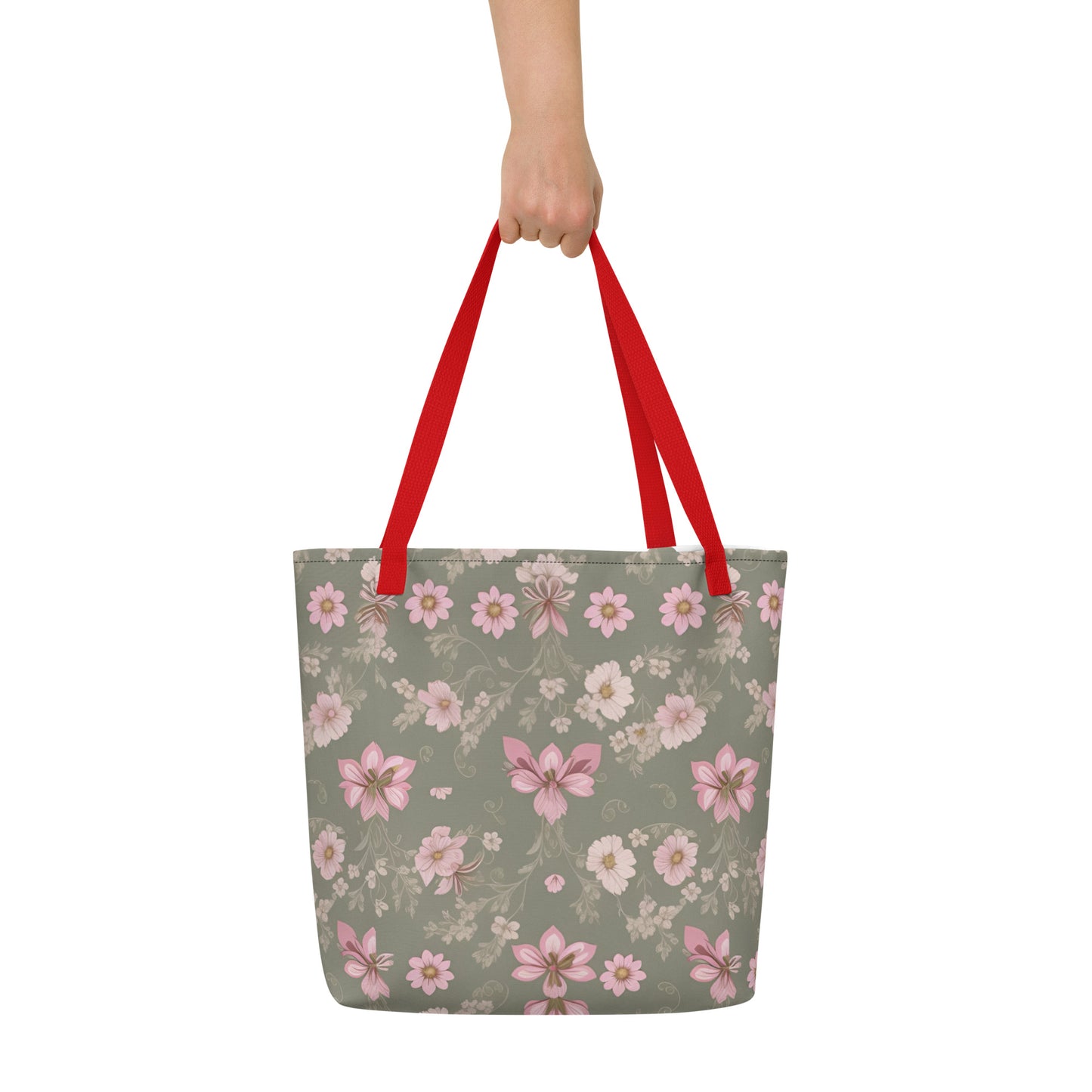 All-Over Print Large Tote Bag