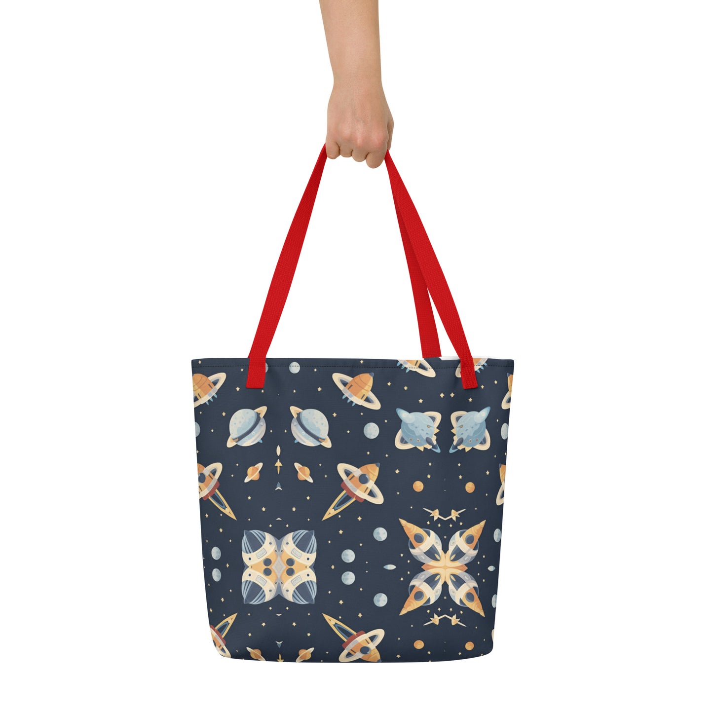 All-Over Print Large Tote Bag