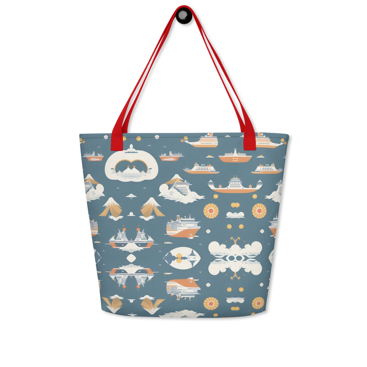 All-Over Print Large Tote Bag