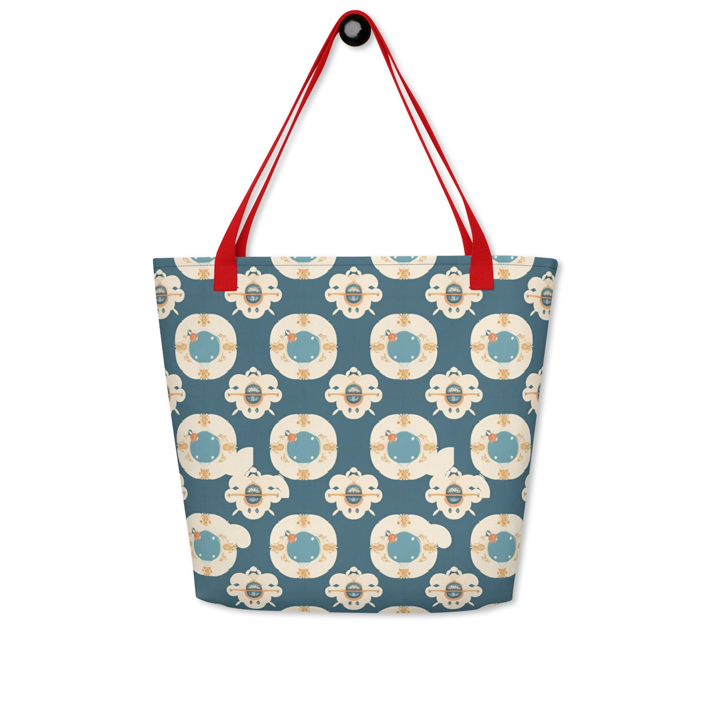 All-Over Print Large Tote Bag