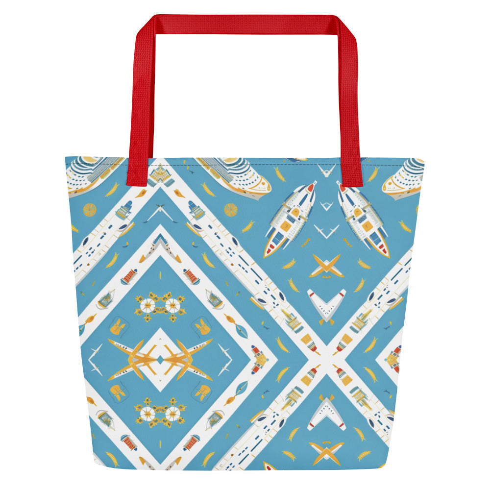 All-Over Print Large Tote Bag