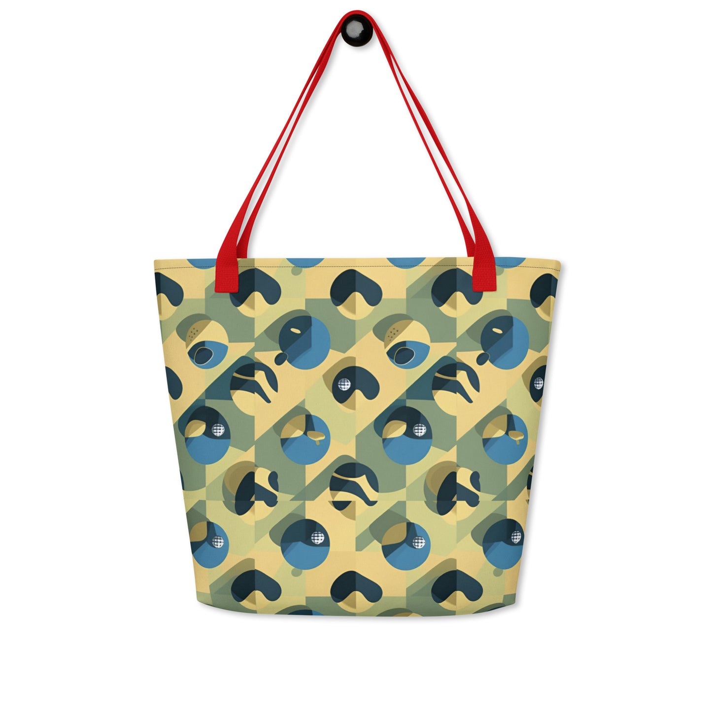 All-Over Print Large Tote Bag