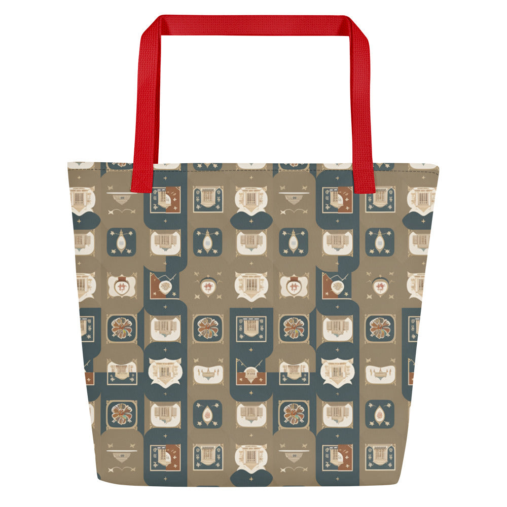 All-Over Print Large Tote Bag