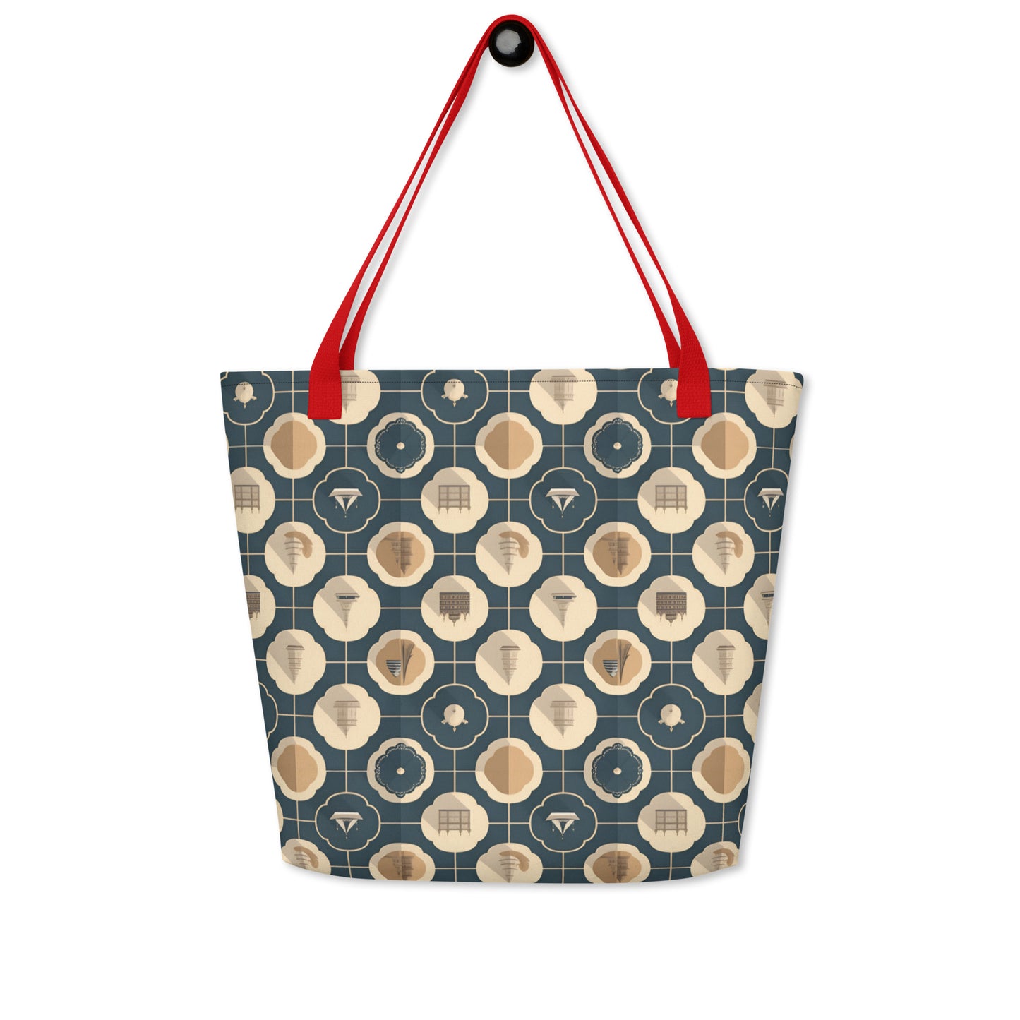 All-Over Print Large Tote Bag