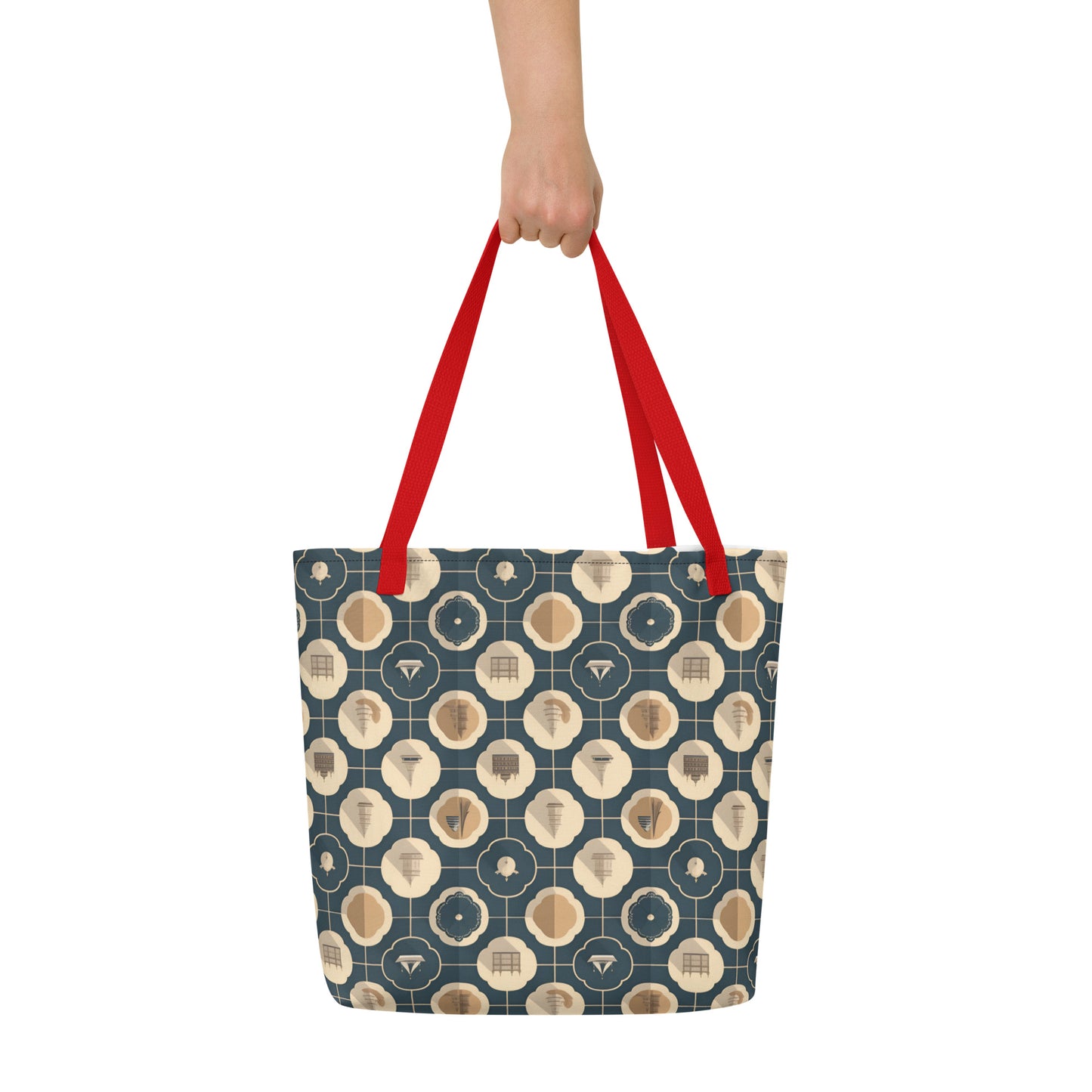 All-Over Print Large Tote Bag