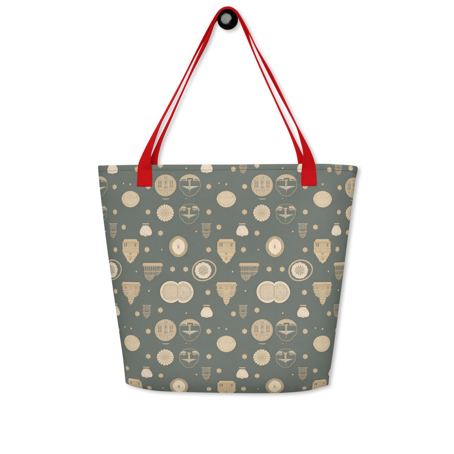 All-Over Print Large Tote Bag