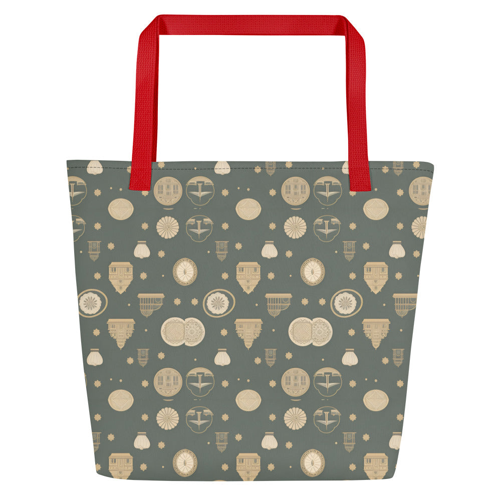 All-Over Print Large Tote Bag