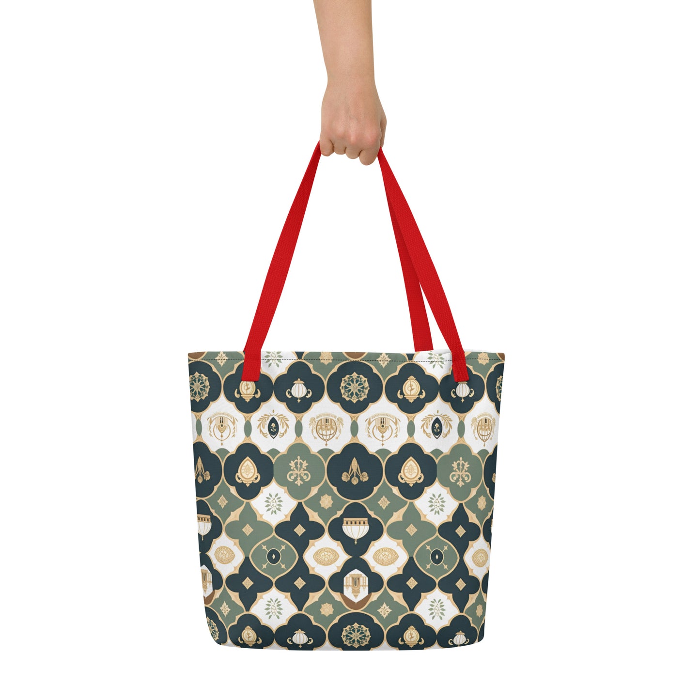 All-Over Print Large Tote Bag