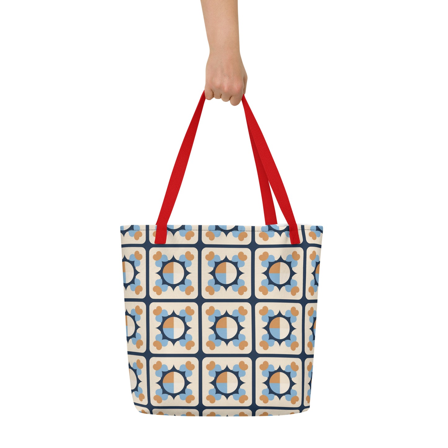 All-Over Print Large Tote Bag