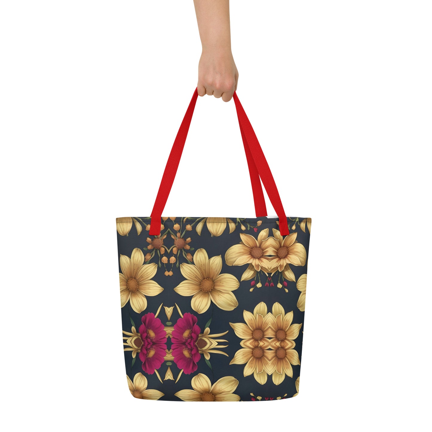 All-Over Print Large Tote Bag