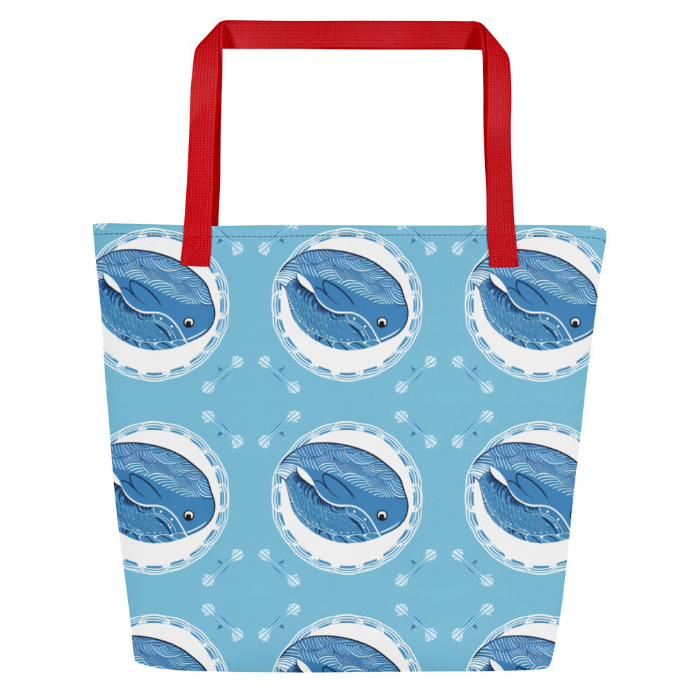 All-Over Print Large Tote Bag