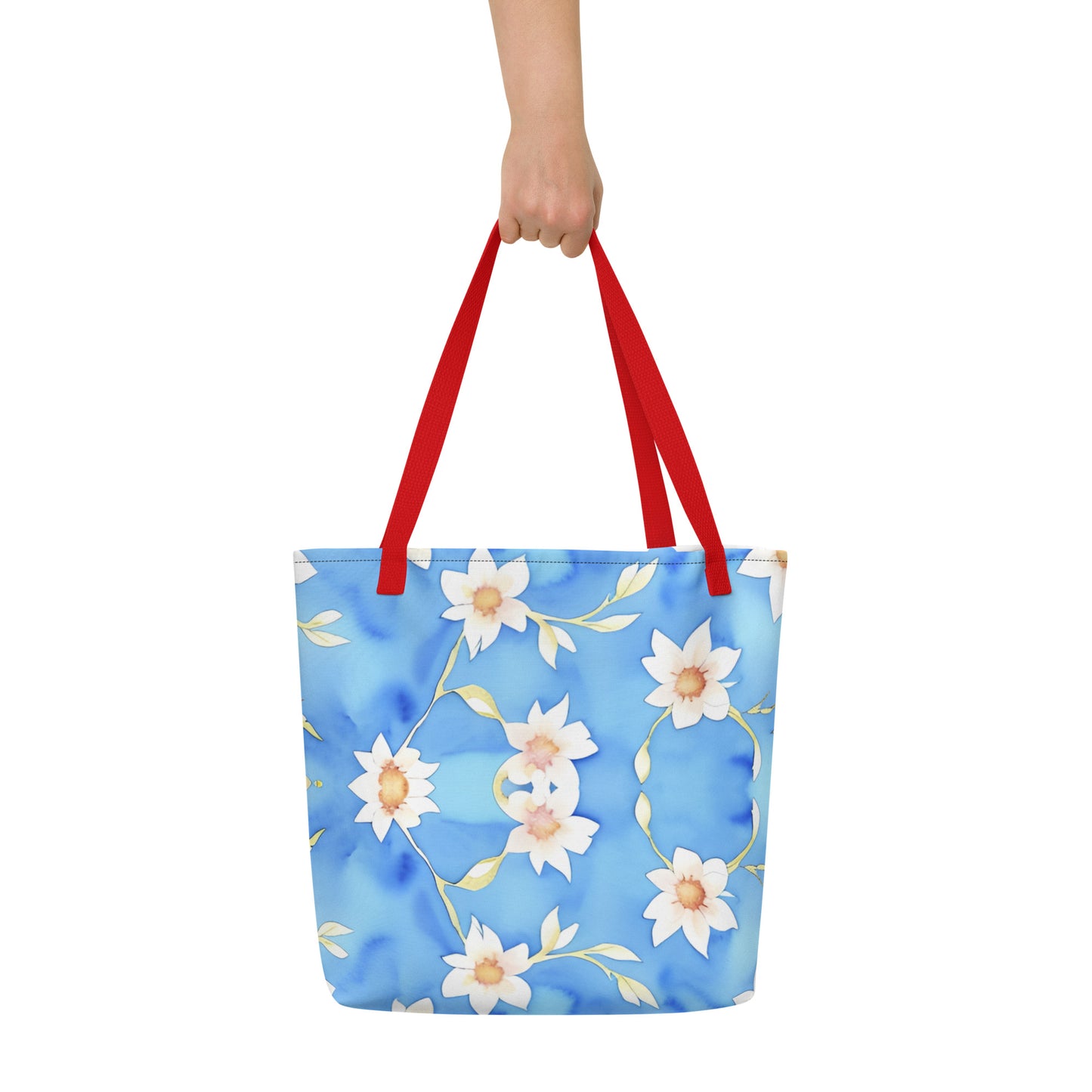 All-Over Print Large Tote Bag